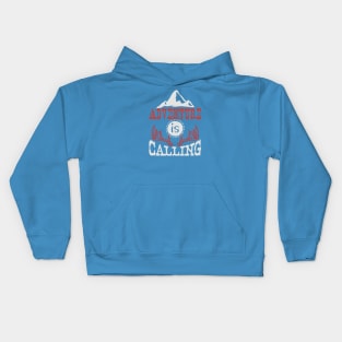 Adventure is calling Kids Hoodie